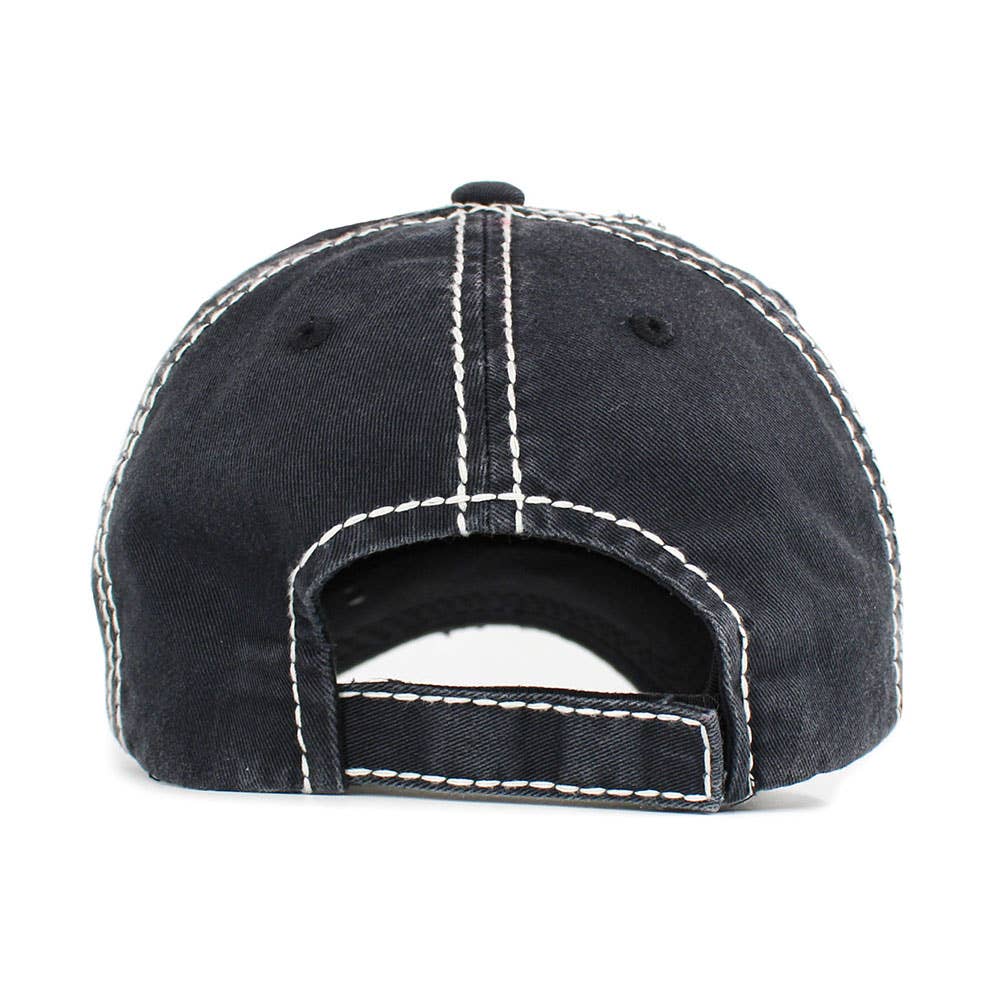 Sensibling Corp. - Wholesale Baseball Cap - Women's - WALK BY FAITH Vintage Baseball Cap5