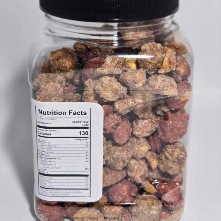 Color Me Chocolate - Wholesale Nuts - Candied Peanut Nut Jar1