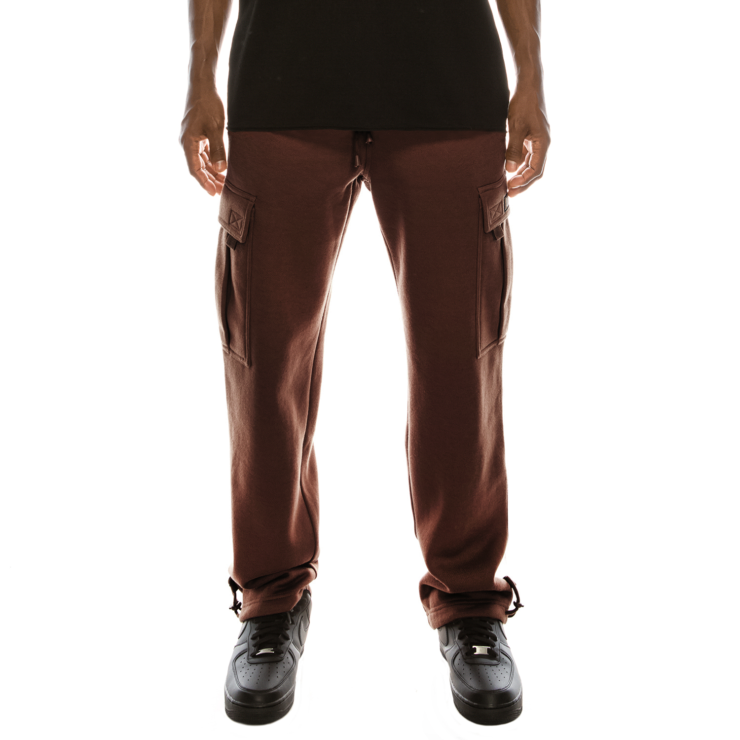Victorious - Wholesale Pants - Men's - FL77 SOLID FLEECE HEAVYWEIGHT CARGO SWEATPANTS (OPEN PACK)25