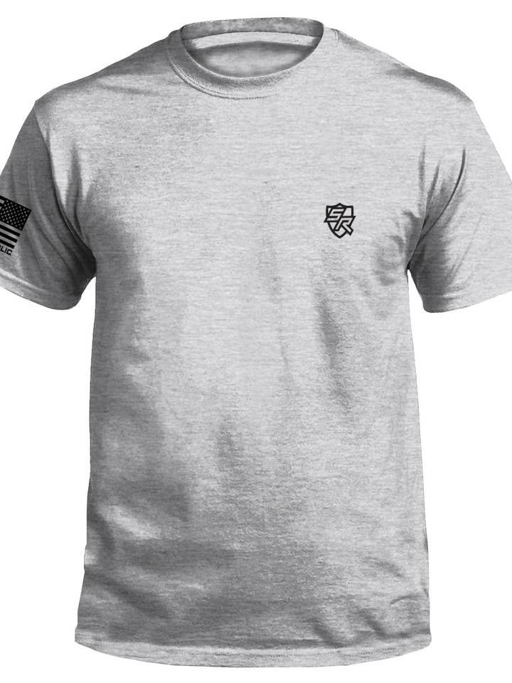 Shield Branded Tee for wholesale by Shield Republic
