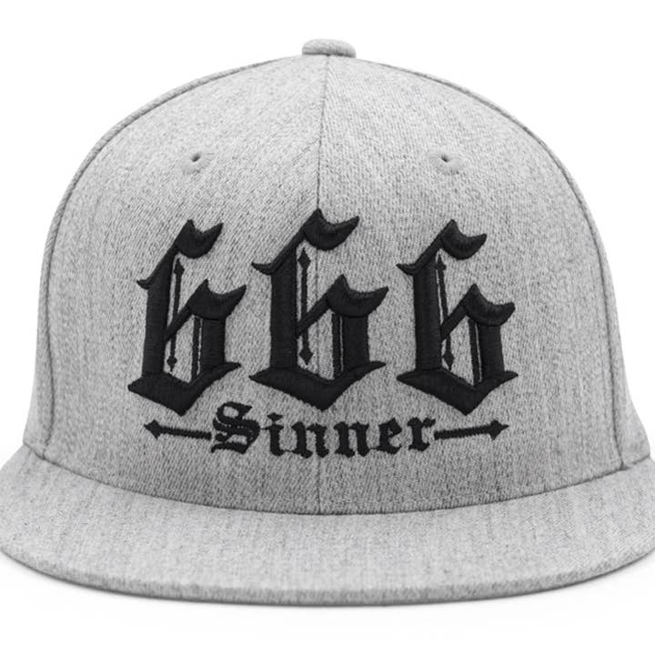Casquette 666 Sinner Flat Bill pour la vente par Red Devil