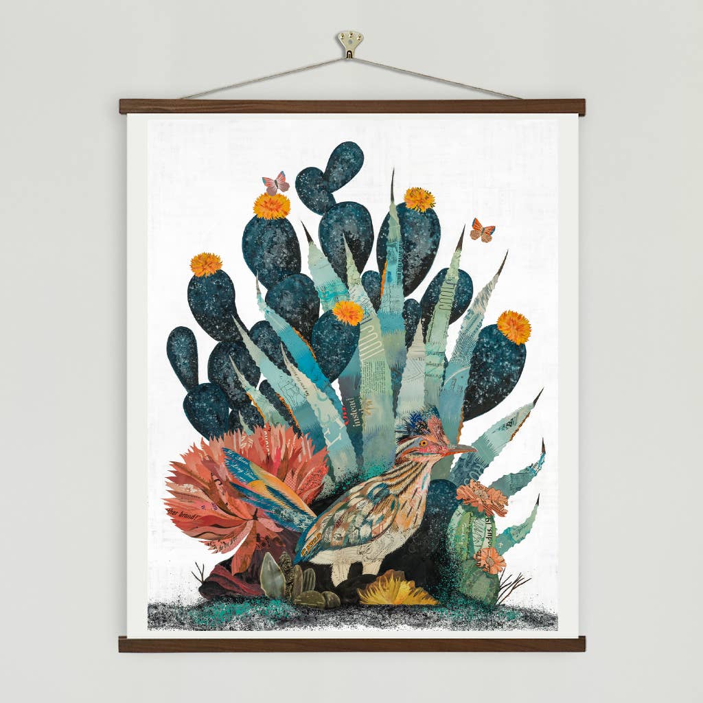 Dolan Geiman - Wholesale Art Print - Art Print | Cactus Wall Art| BAJA BACKCOUNTRY (ROADRUNNER)3