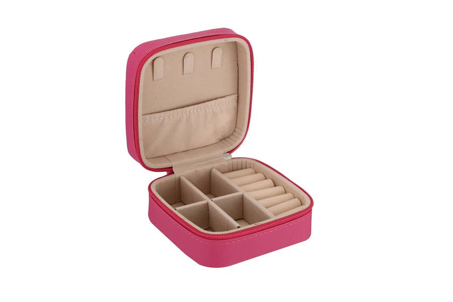 Nima Accessories Inc - Wholesale Jewelry Box/Organizer - Ladies Square Multi Compartment Jewelry Box3