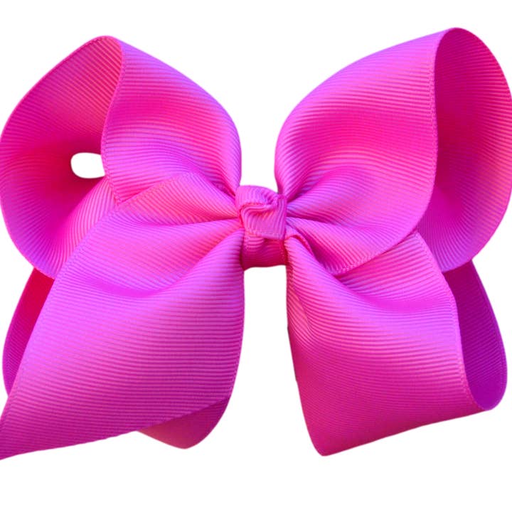 The Solid Bow - Vente Nœud pour cheveux – enfant - Nœud en gros-grain uni de 5 pouces (2 pouces de largeur du ruban)24