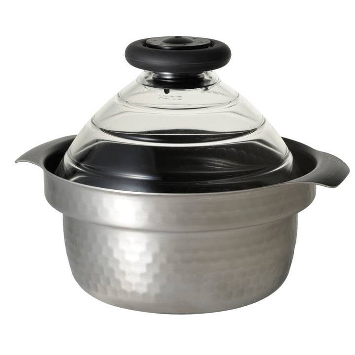 HARIO USA - Wholesale Cooking Pot - Yukihira Induction Stainless Steel Rice Cooker 2800mL1
