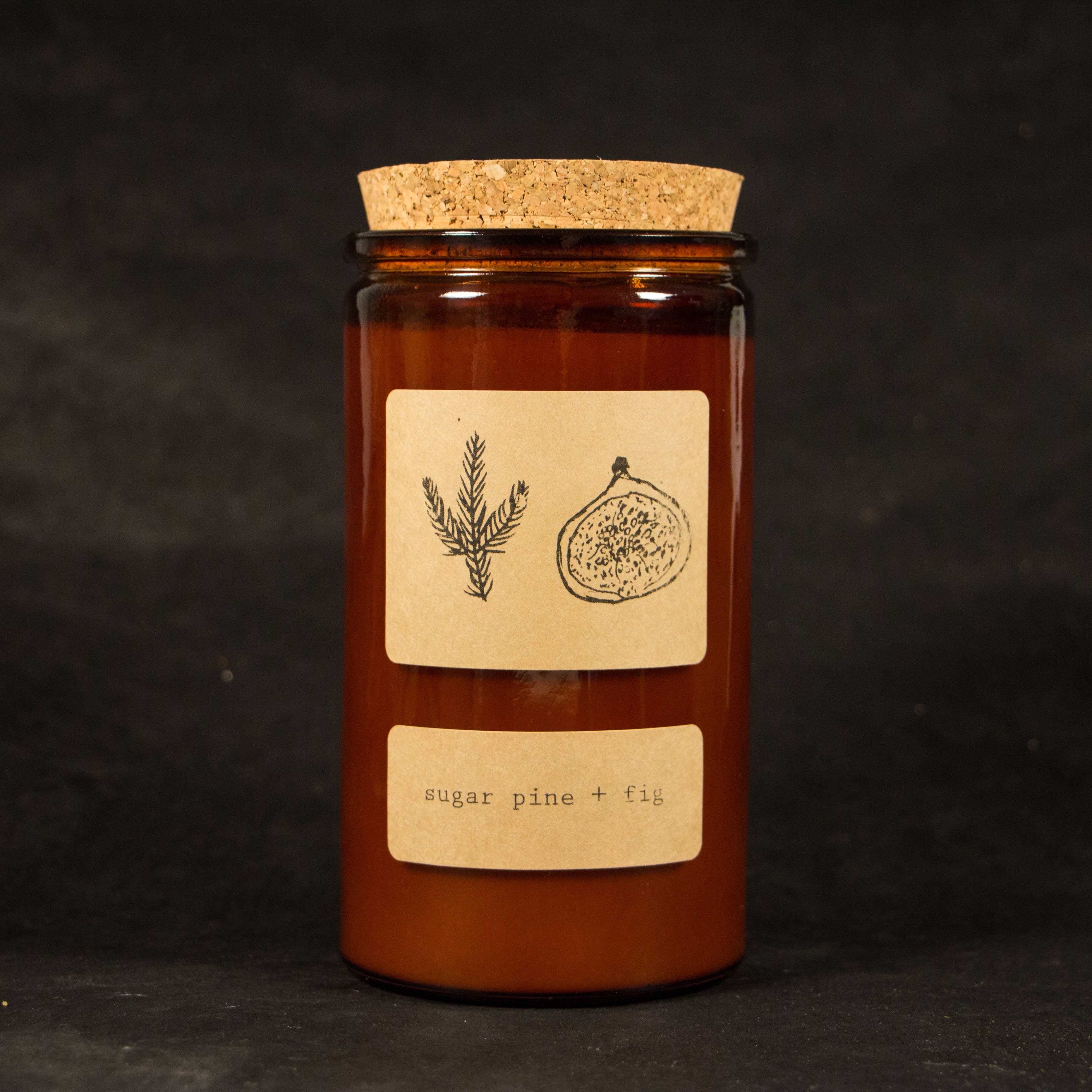 Moonrise Candle Co. – Großhandel Kerze im Glas / gefüllte Kerze – Zuckerkiefer + Feige2