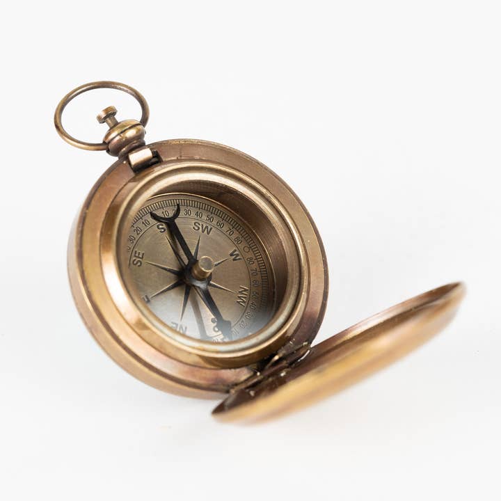 Ten Thousand Villages - Wholesale Navigational Compass - Voyager's Pocket Compass