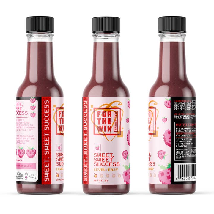 FTW Hot Sauce - Wholesale Hot Sauce - Sweet Success Raspberry Adobo Hot Sauce2
