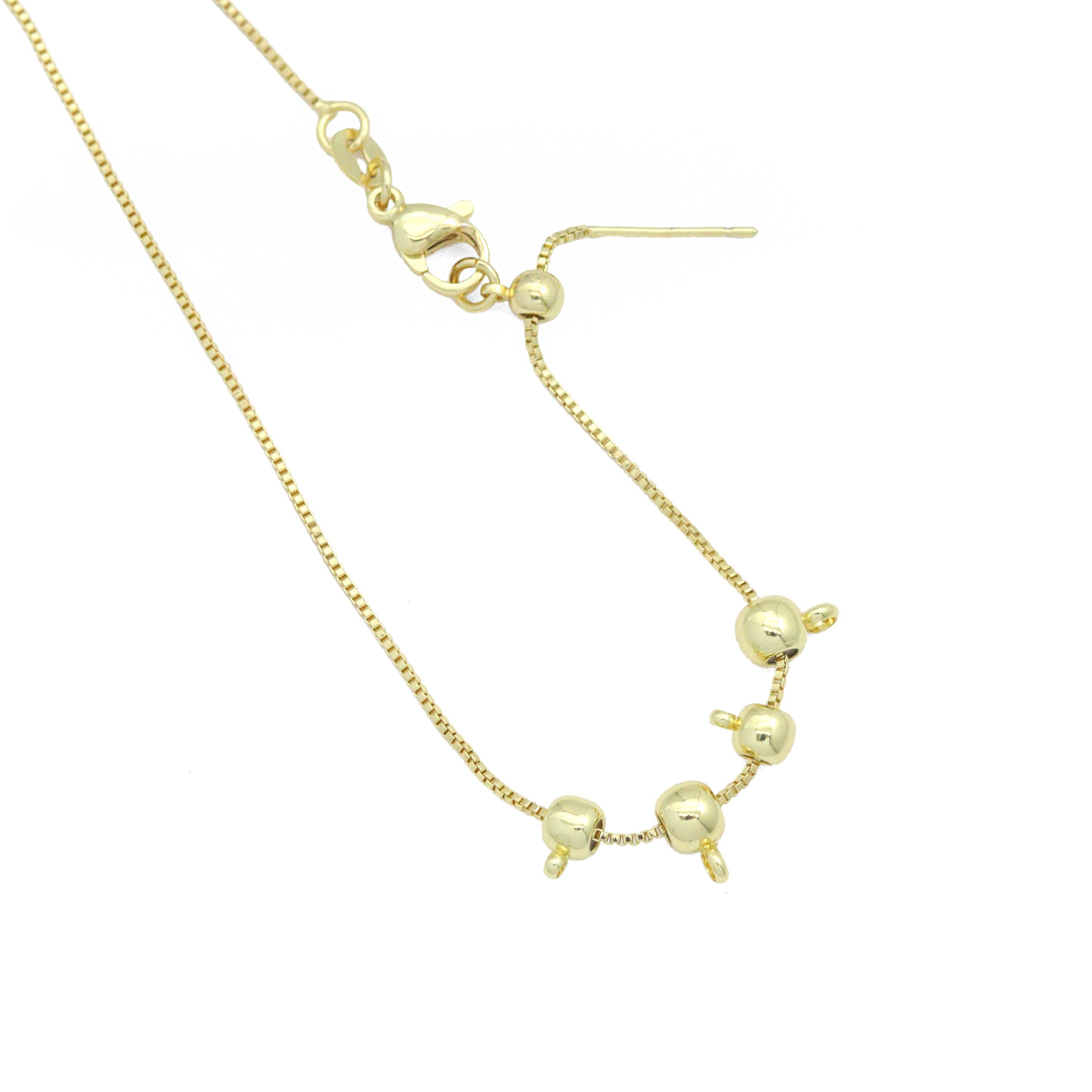 BestBeads&Beyond - Wholesale Individual Charm/Pendant - Sliding Beads for charm bar necklace,Sku#LX8871