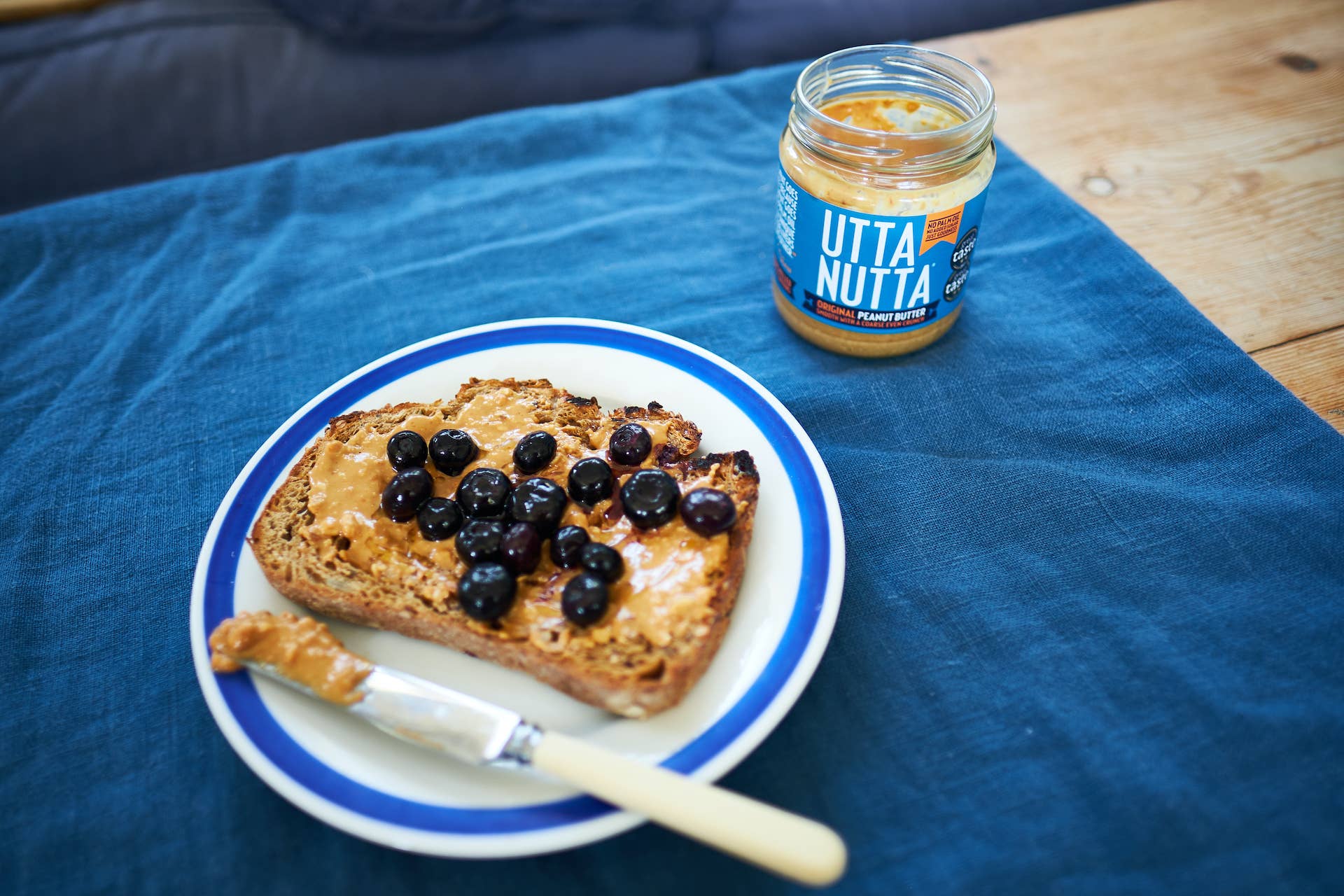 Utta Nutta – Engroshandel Nøddesmør – 535g ORIGINAL JORDNØDDESMØR STOR Keto Vegan Natural2