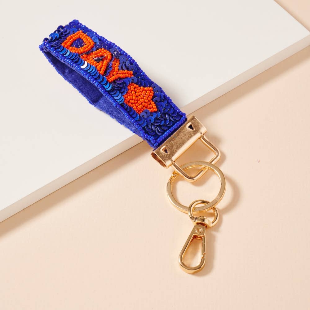 Frem - Wholesale Keychain - Women's - Game Day Seed Beaded Key Chains3