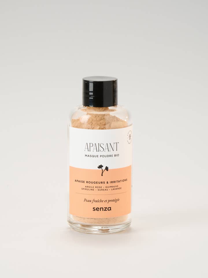 Soothing Organic Powder Mask - 60g for wholesale by Senza