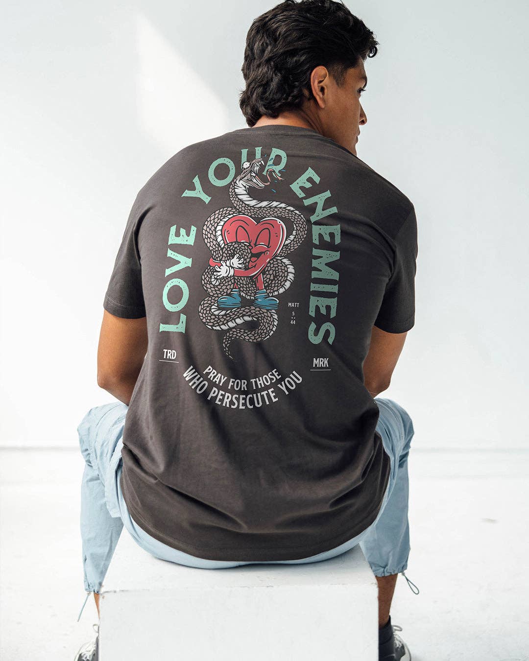 In God We Must - Wholesale Screen Printed T-Shirt - Men's - Love Your Enemies 2.0 Tee0