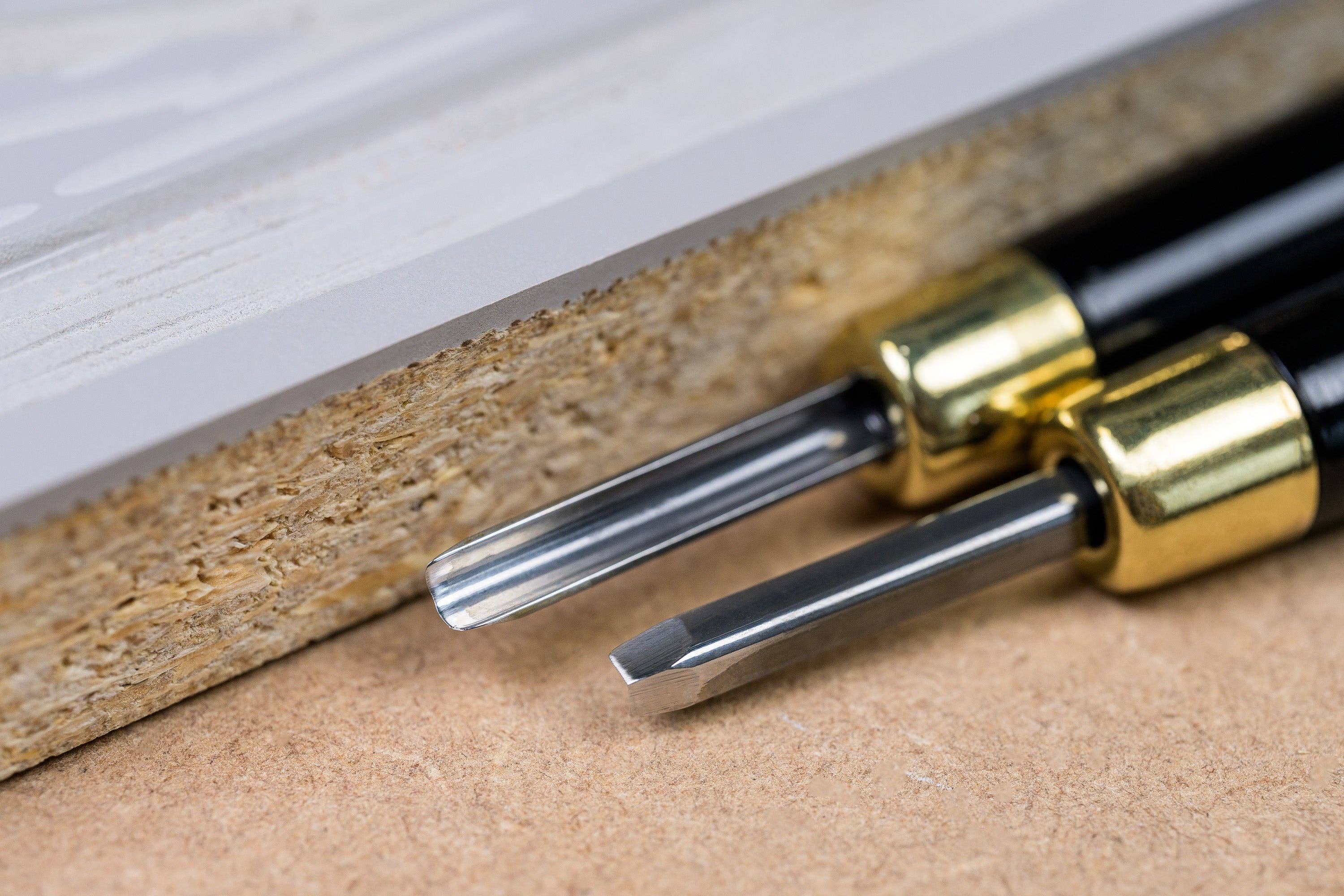 Federal Color – wholesale Craft tool – RGM Linoleum Chisel, #307 (Flat Narrow)5