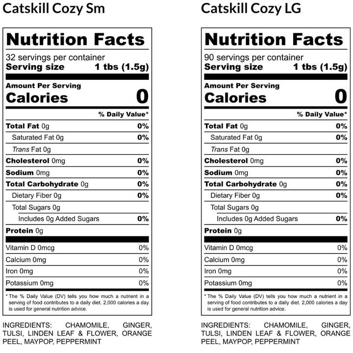 The Herbal Scoop - Wholesale Loose Tea - Catskill Cozy Herbal Tea Blend4