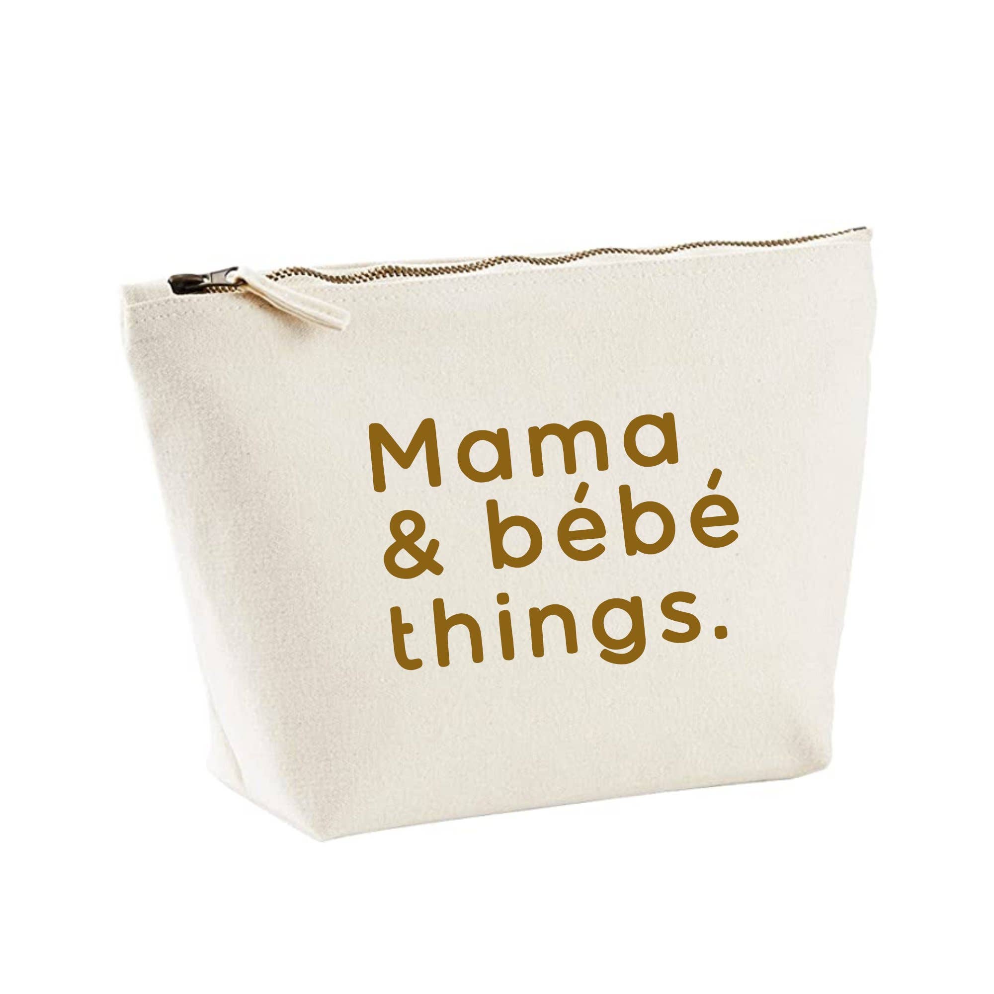 Word Up Creative - Wholesale Pouch - Women's - Mama & Bebe Things Zipped Pouch3