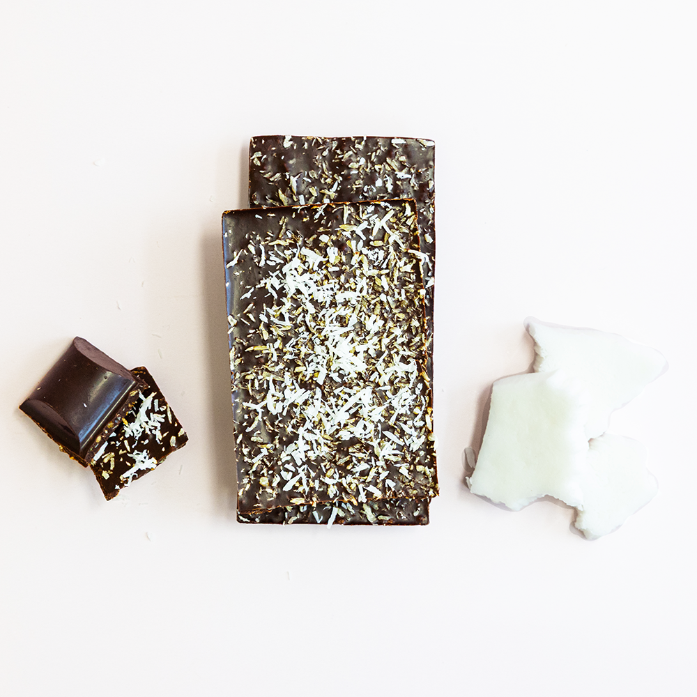 BELOVD chocolate - Wholesale Chocolate Bar - Coconut Cocoalina vegan, dark Chocolate Bar1