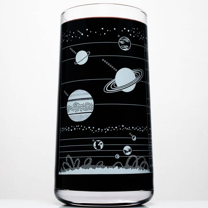 Cognitive Surplus – Großhandel Trinkglas/Tasse – Trinkgläser mit Sonnensystem-Motiv (4er-Set)1