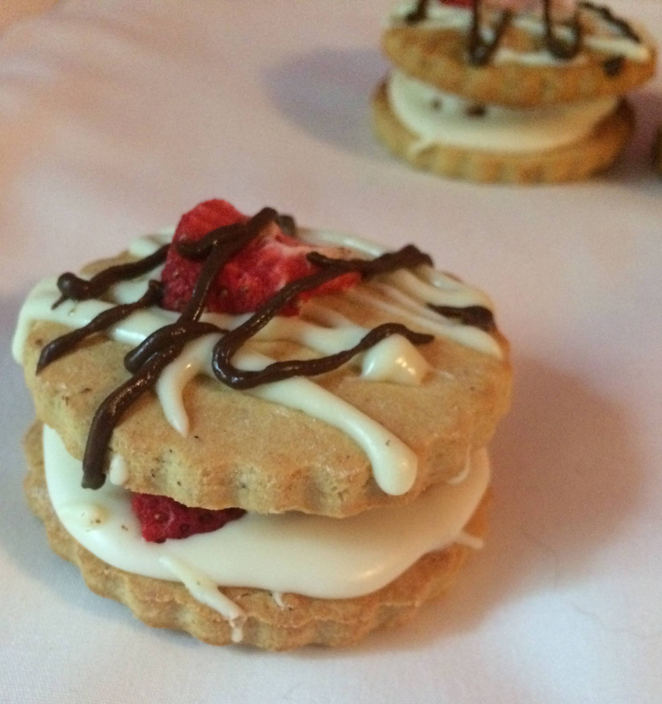 Pawsitively Homemade - Wholesale Pet Treats - Dog - Strawberry Short Hair Treats Gluten Free1