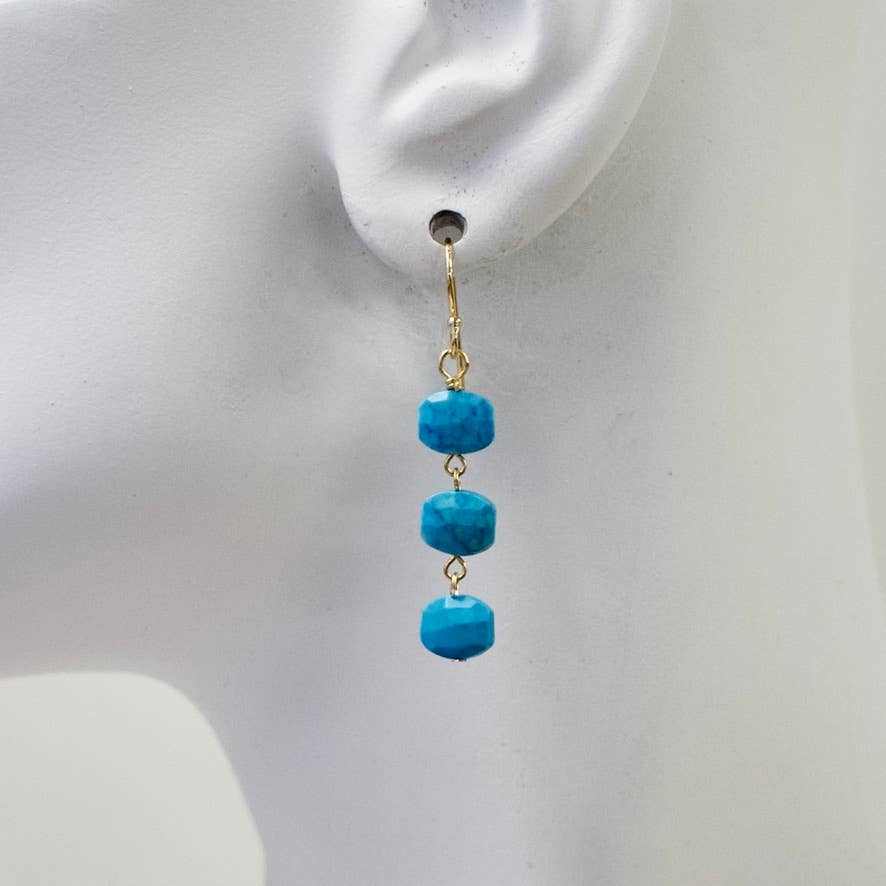 a.v. max - Venta al por mayor Pendientes colgantes - Pendientes Mini Semi Stack10