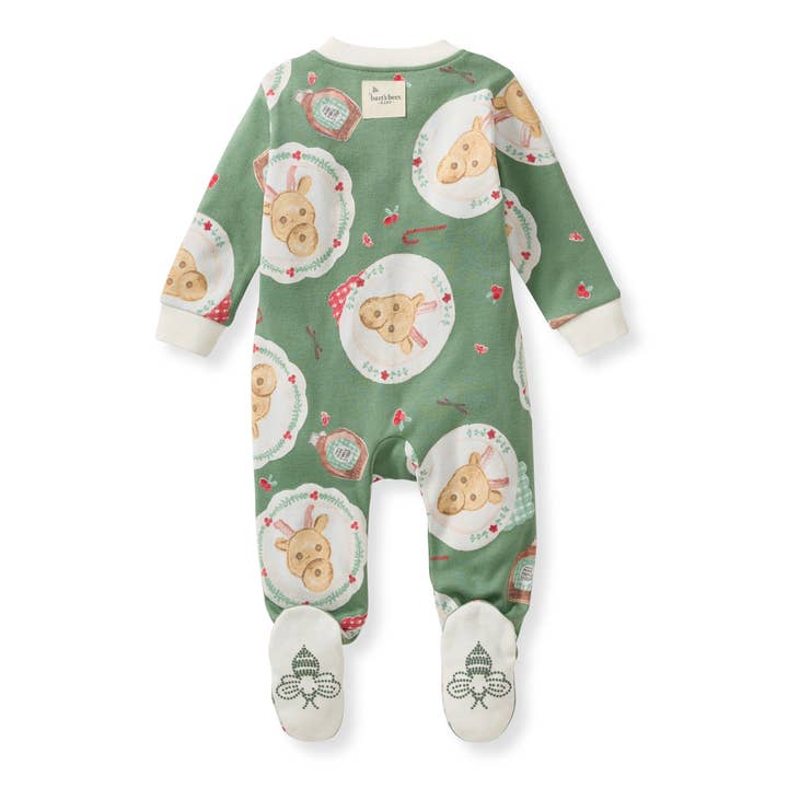 Burt's Bees Baby - Wholesale Sleepsuit - Baby - Reindeer Pancakes Sleep & Play
2