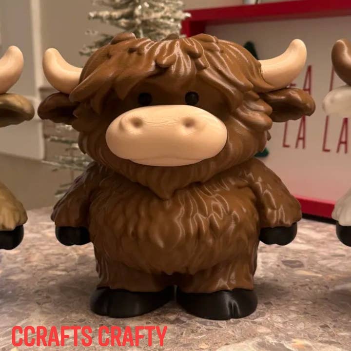 Highland Cow Soap holder for wholesale by Ccrafts Crafty Creations