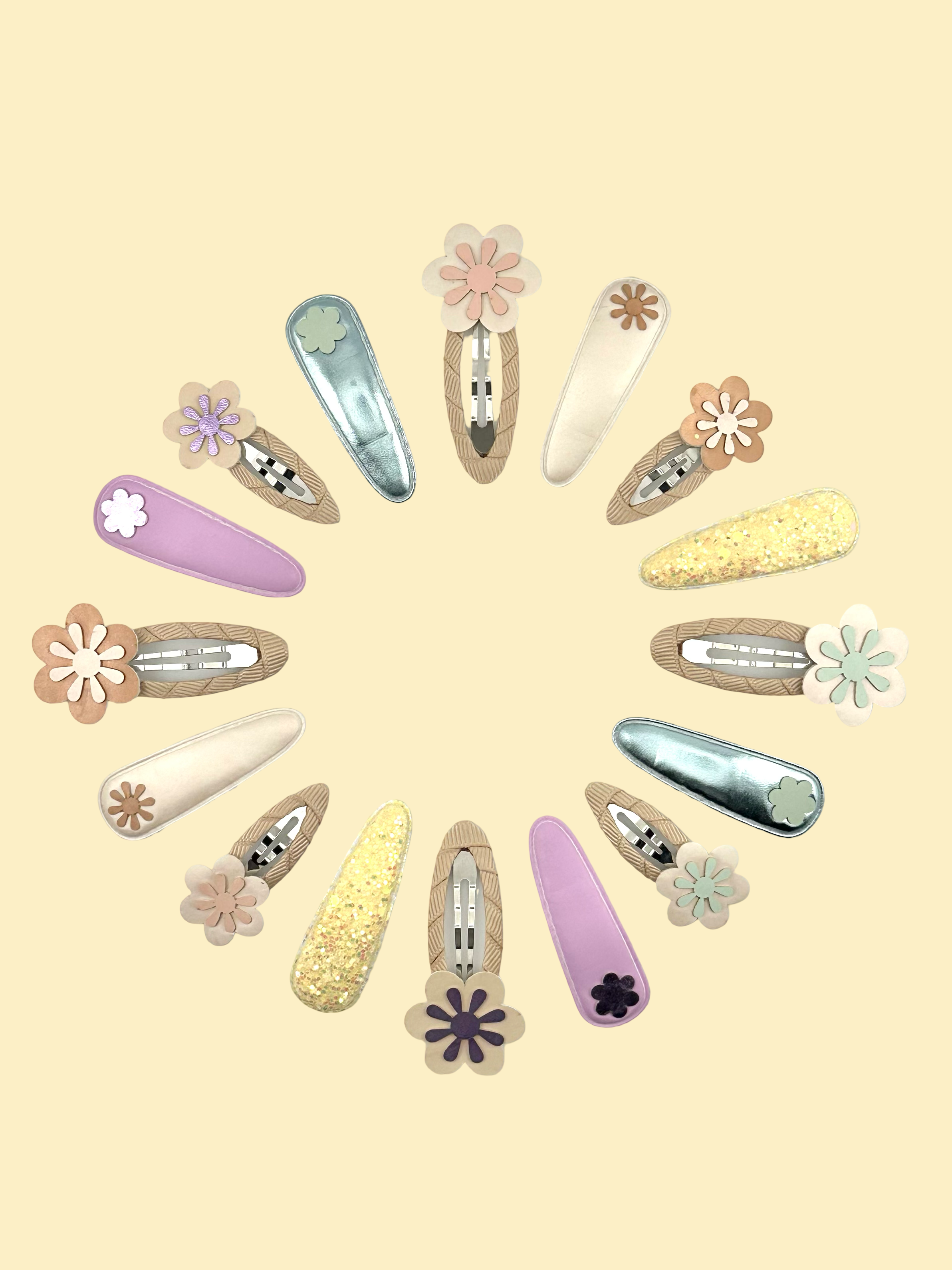 Bluebell Petite - Wholesale Hair Clip - Kids - Flower Click Clack 5cm3