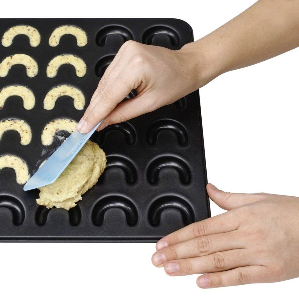 Zenker - Wholesale Baking Sheet/Mat - Zenker Noël vanilla croissant tray for 305