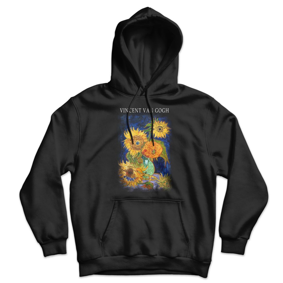 Art-O-Rama Shop - Wholesale Hoodie - Unisex - Van Gogh Five Sunflowers Art Hoodie2