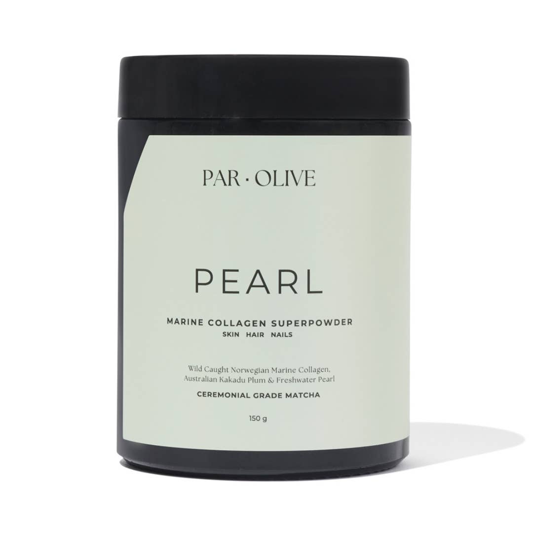 Par Olive - Wholesale Powdered Health Drink - PEARL Marine Collagen SuperPowder (Ceremonial Grade Matcha)