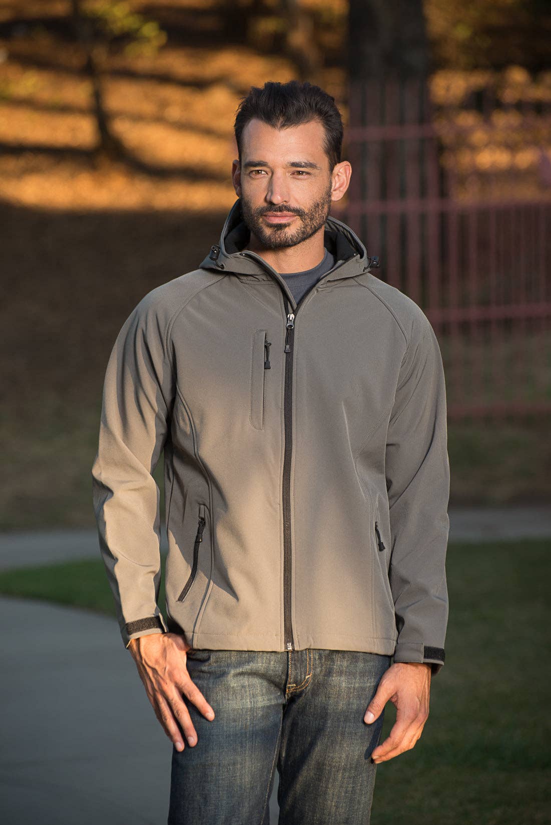 Vos Sports Inc. – wholesale Jacket – Unisex – 9700 Soft Shell Jacket With Hood (Various Colors)7