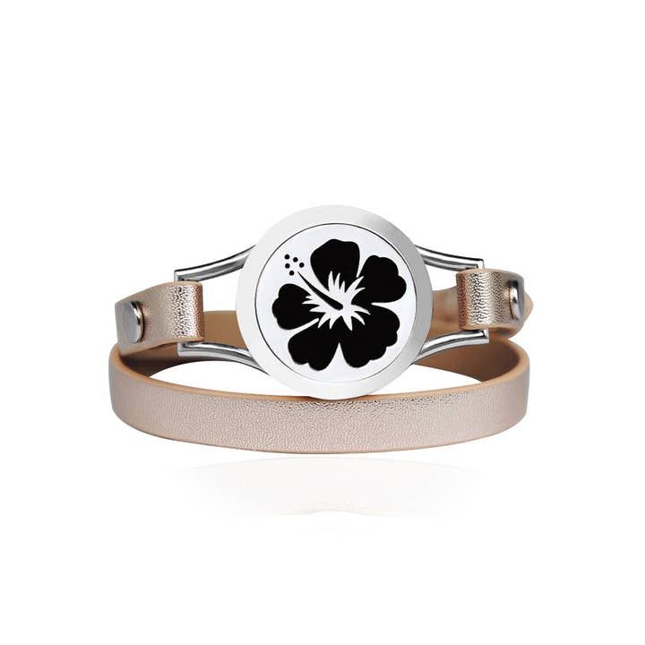 Flower Essential Oil Aromatherapy Double Layer Bracelet for wholesale by Anavia