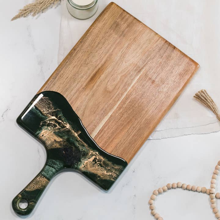 Lynn & Liana Designs - Wholesale Cheese Board - Resin Cheese / Charcuterie Board - Large 10"x20" NO TARIFFS!9