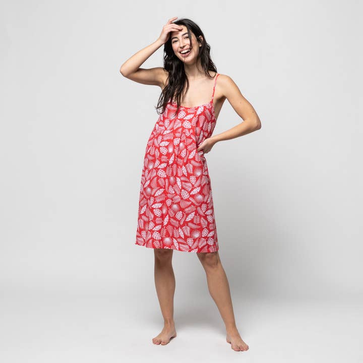 Veraluna Sustainable Clothing - Wholesale Nightgown - Women's - ORGANIC COTTON NIGHTGOWN KAMSON FAIR TRADE9