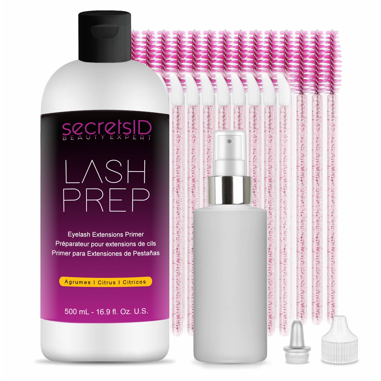 SecretsID - Wholesale Eyelash/Brow Serum - Lash Prep - Bulk Eyelash Extension Primer1
