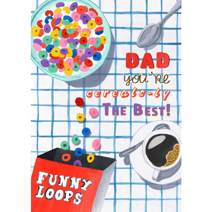 Cereal for wholesale by Retrospect Greeting Cards