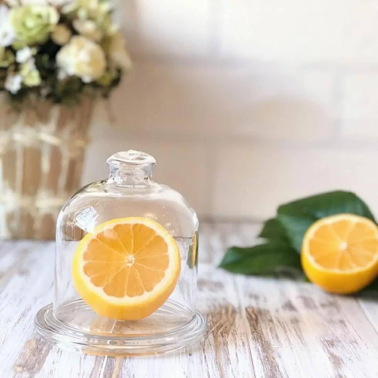 Hakan - Vendita all'ingrosso Contenitori per alimenti - Alzata Mini con Cupola in Vetro per Conservazione Alimenti con Coperchio, 10,4 cm11