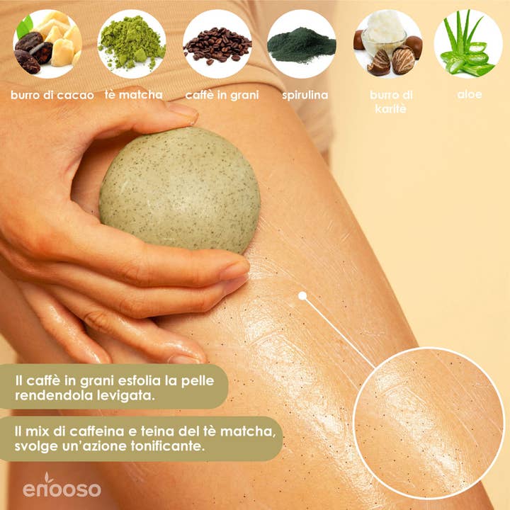 Enooso - Wholesale Body Scrub/Exfoliant - Revitalizing Solid Body Scrub4