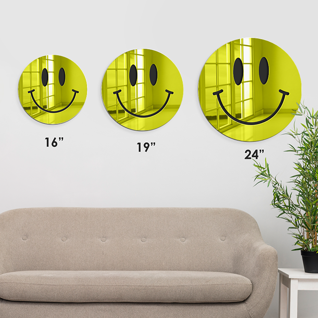 4ArtWorks – wholesale Wall mirror – Happy Face | Acrylic Art | Mirrored Wall Decor12