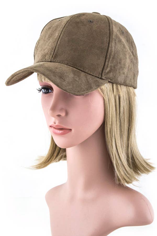 LA Jewelry Plaza - Wholesale Baseball Cap - Women's - Ultra Suede Fashion Cap1