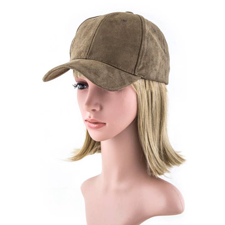 LA Jewelry Plaza - Wholesale Baseball Cap - Women's - Ultra Suede Fashion Cap1