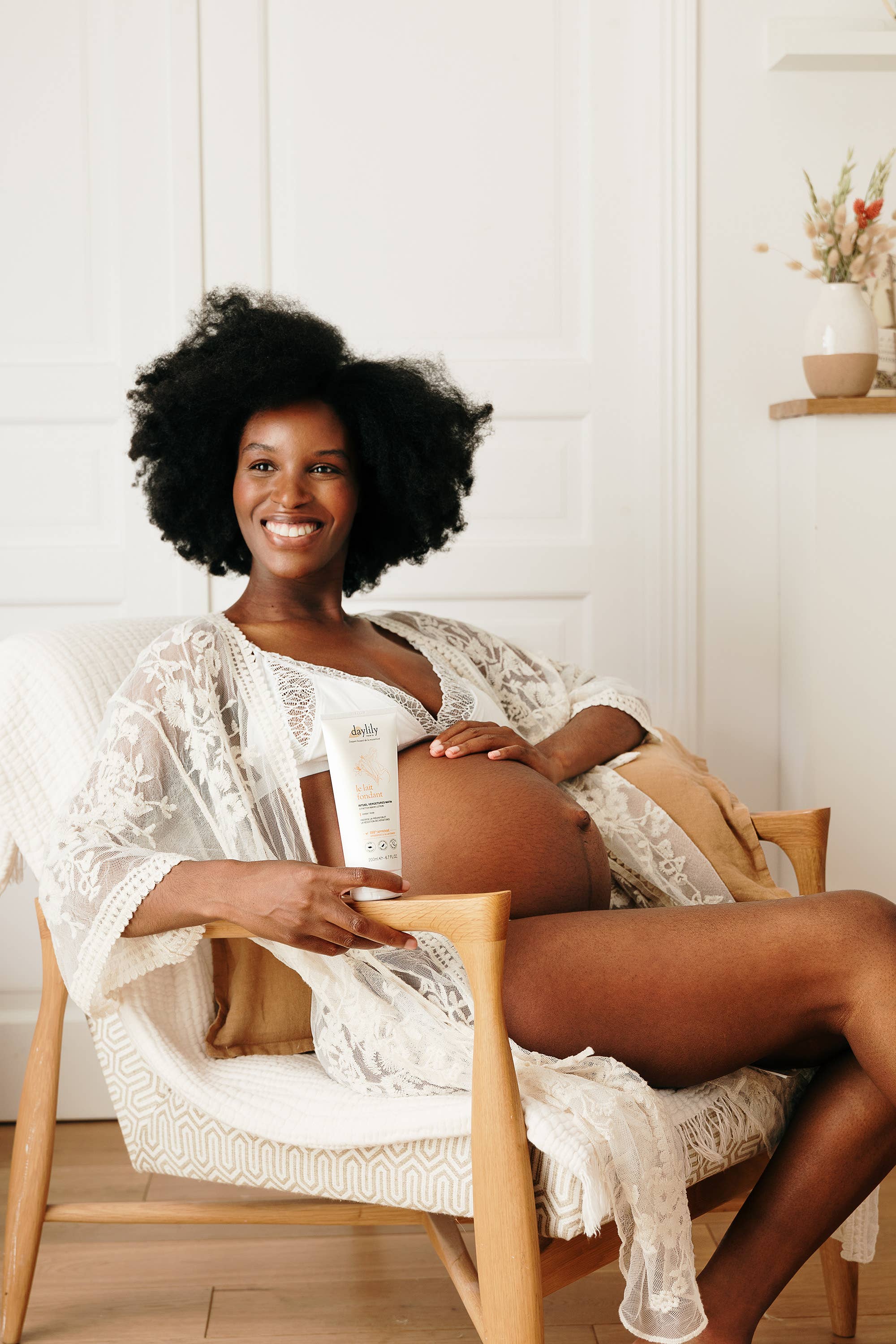 Daylily Paris - Wholesale Belly Oil/Butter - Maternity - Le Lait Fondant - Anti-stretch mark body lotion2