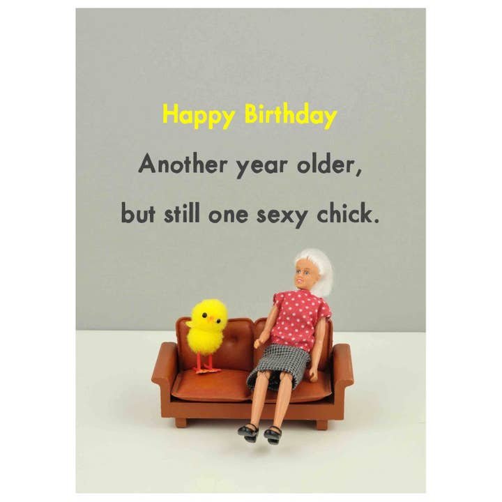 Sexy Chick | Feliz Aniversário | Cartões para Mulheres por atacado de Bold & Bright