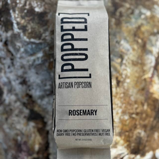 Rosemary Artisan Popcorn for wholesale by POPPED Artisan Popcorn