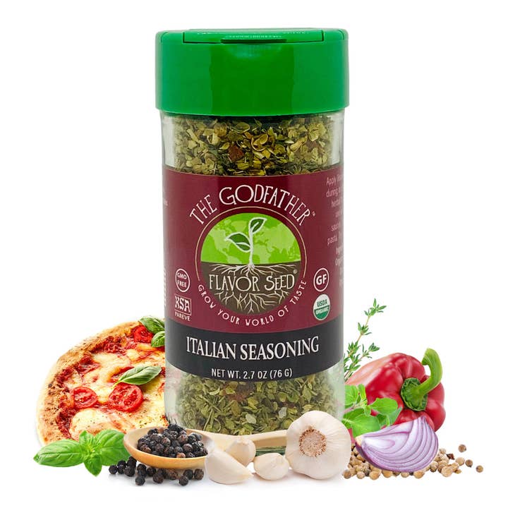 Flavor Seed - Wholesale Dried Spice Mix - The Godfather "Killer" Organic Italian Seasoning