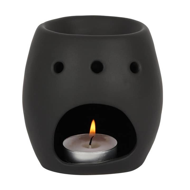 Something Different Wholesale – wholesale Wax warmer – Black Skull Oil Burner and Wax Warmer