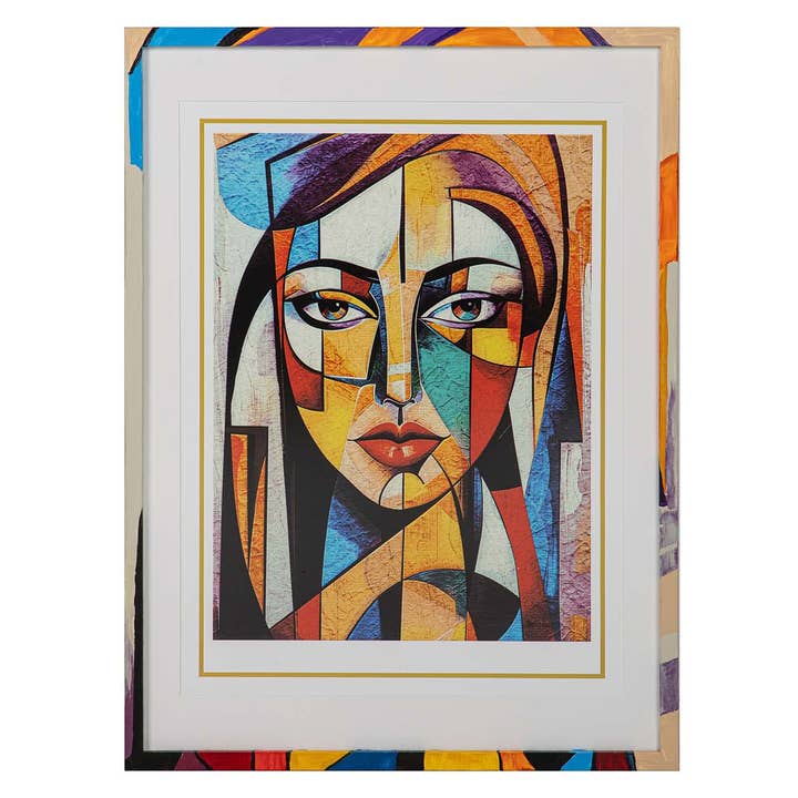 Bild Echos von Picasso mit Rahmen 60x4x80 cm #2 für den Großhandel von Ethan Chloe - GARPE GROUP - GARCIA PÉREZ Y CÍA S.L.