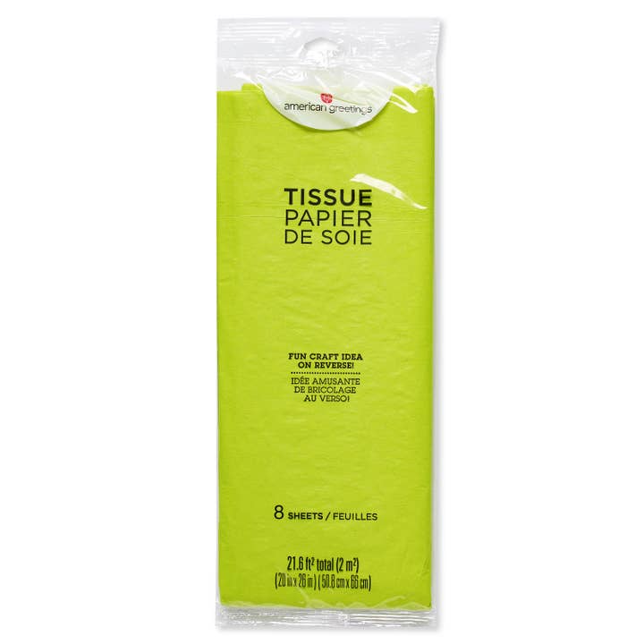 DICKENS INC. - Wholesale Tissue Paper - Tissue Paper Lime 8 Sheet | Lime Green Tissue Paper3
