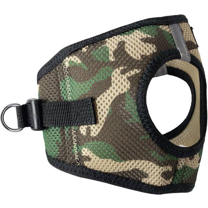 Doggie Design - Vendita all'ingrosso Pettorina - Cani - Pettorina per cani American River Camouflage - Green Camo1