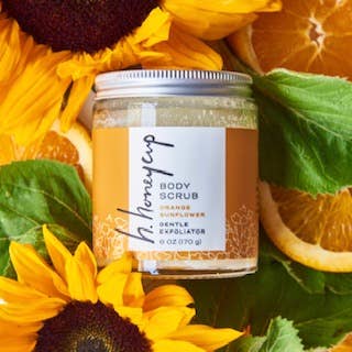 Body Scrub Laranja Girassol por atacado de H. Honeycup